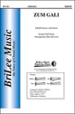 Zum Gali SATB choral sheet music cover